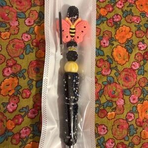 Pink Butterfly Glitter Jewel Pe